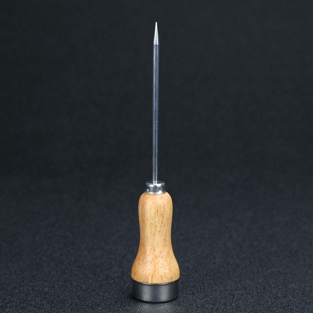 Dụng Cụ Nghiền Đá Cocktail Tay Cầm Bằng Gỗ An Toàn