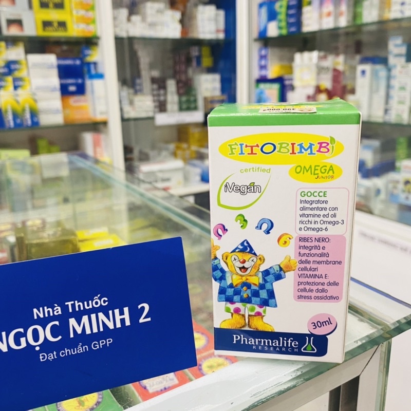 ✅ [Chính Hãng]Hỗ trợ trẻ CHẬM NÓI - TỰ KỶ - GIẢM CHÚ Ý - Fitobimbi Omega Junior - Kèm quà tặng - [CHÍNH HÃNG]Nhập khẩu t