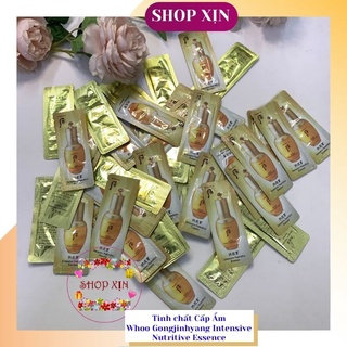 Gói Sample Whoo Intensive Nutritive Essence 1ml Tinh Chất Dưỡng Da