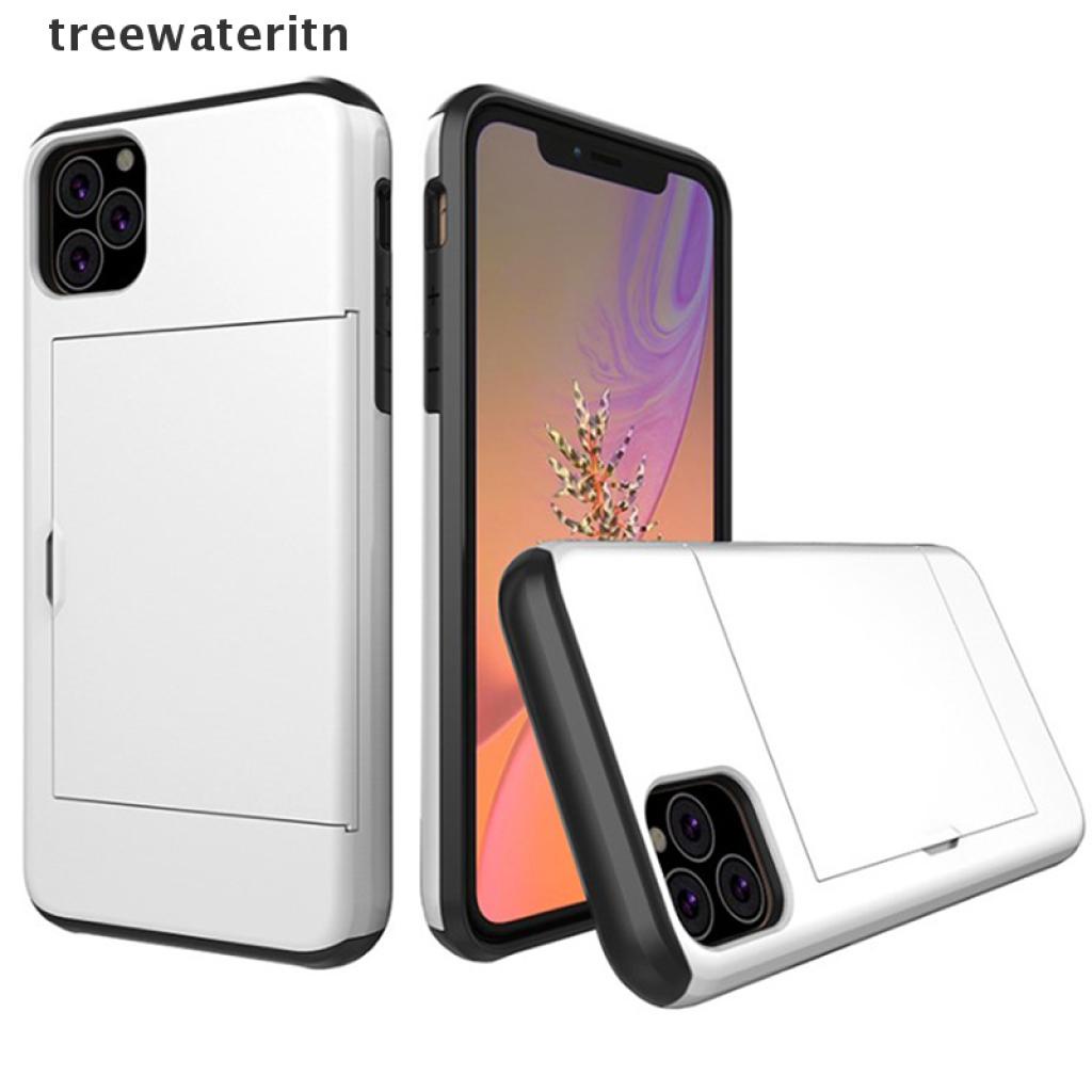 Ốp Điện Thoại Dạng Giáp Có Ngăn Đựng Thẻ Dạng Trượt Cho Iphone 12 Pro Max 11 Pro 11 12 Pro Se (2020) | BigBuy360 - bigbuy360.vn