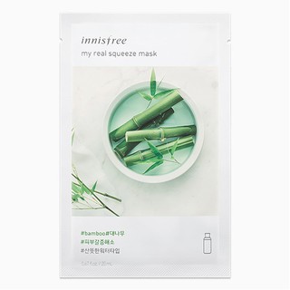 Mặt Nạ Giấy Dưỡng Ẩm & Làm Sáng Da Innisfree/ My Real Squeeze Mask (20ml)