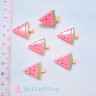 Pin cài áo dưa hấu/ Pin cài outfit doll