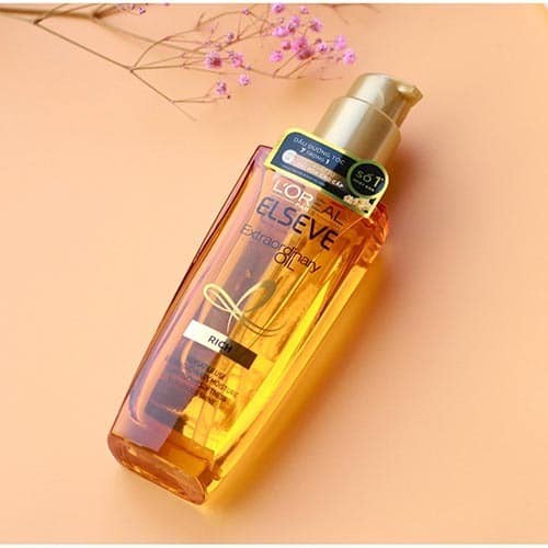 Dầu dưỡng Tóc chiết xuất tinh dầu hoa tự nhiên L'Oreal Paris Elseve Extraordinary Oil (100ml) | BigBuy360 - bigbuy360.vn