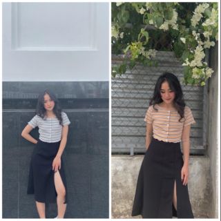 ÁO CROPTOP KẺ SỌC TRẺ TRUNG