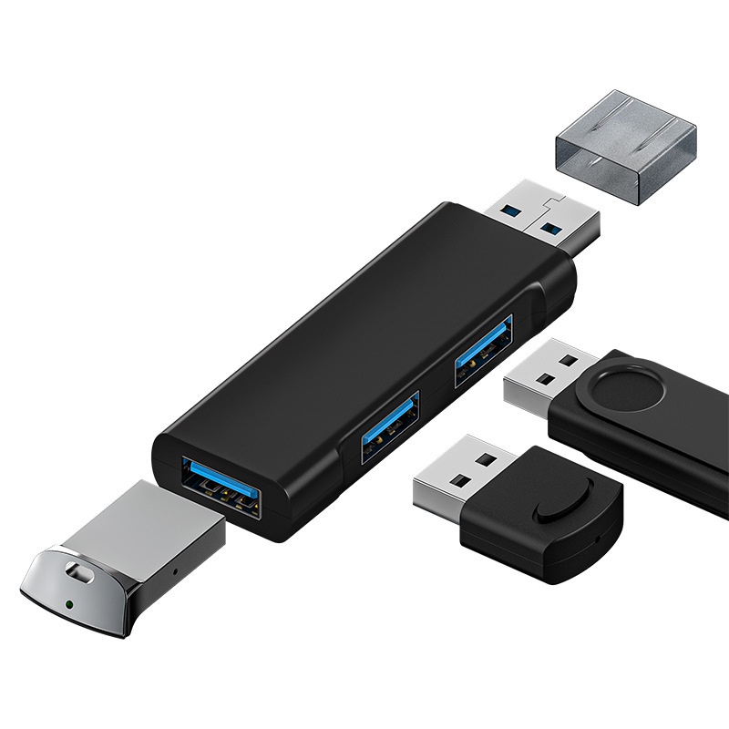 Bộ Chia 4 Cổng USB 3.0 Type-C Tốc Độ Cao Cho Máy Tính