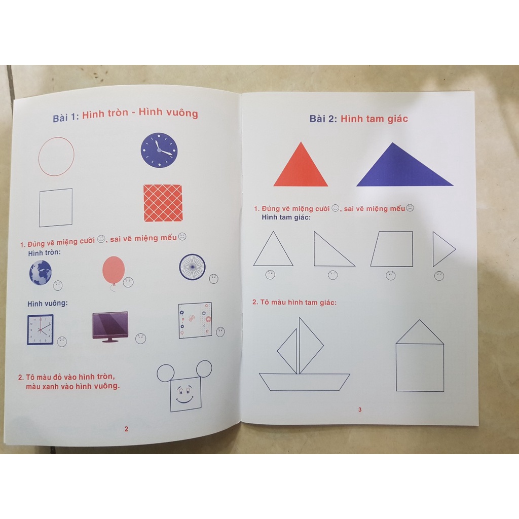 Sách - Combo 4 cuốn Bé Tập Viết Và Bé Học Toán