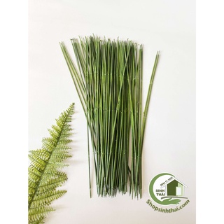 Cây que kẽm bọc nhựa làm thân hoa dài 40cm [ Bó 20 cây ]