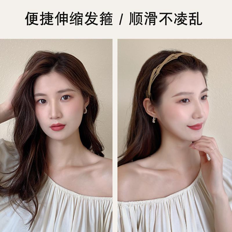 Băng Đô Cài Tóc Thu Gọn Có Răng Chống Trượt Dễ Thu Gọn Cho Nữ