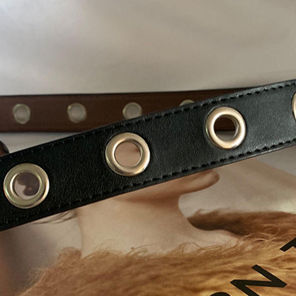 Thắt Lưng Nữ Bằng Hợp Kim Màu Trơn Phong Cách Punk Thời Trang