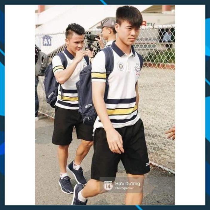 Quần áo bóng đá di chuyển clb Hà Nội mua 2019-2020,bộ thể thao hàng dệt kim cao cấp