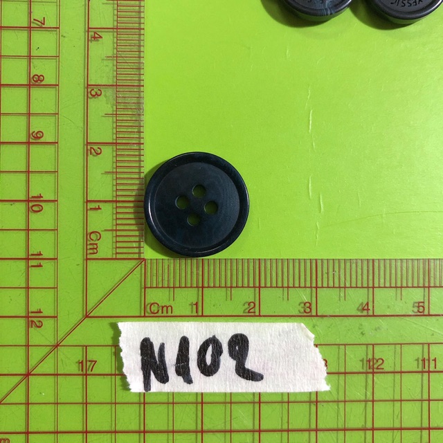 Combo 10 nút áo Đen N101-N104