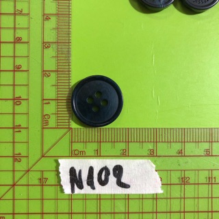 Combo 10 nút áo Đen N101-N104 (phụ kiện may vá, trang trí quần áo,Handmade,DIY)
