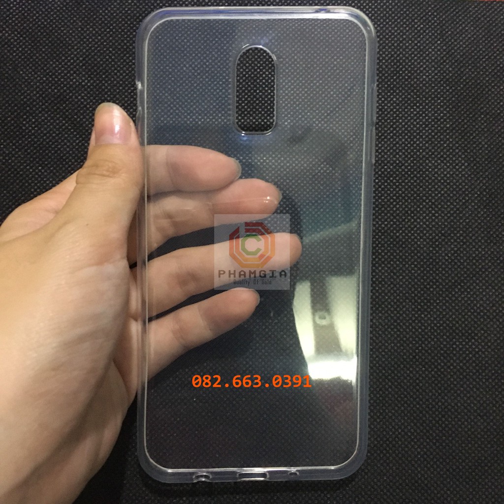 Ốp lưng dẻo trong Samsung J7 plus (J7+) siêu dẻo, siêu bền