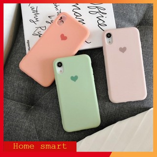 Ốp Lưng Chống Bẩn Hình Trái Tim  Full Viền IPhone (loại  1) Gía Rẻ