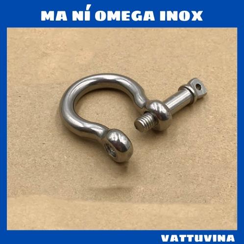 Ma ní inox 304 M4, ma ní inox omega - CÁP THÉP THỦ ĐỨC