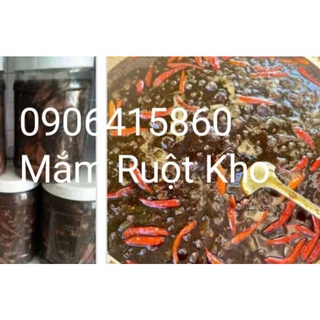 MẮM RUỘT CÁ NGỪ KHO THỊT BA RỌI ( BA CHỈ)