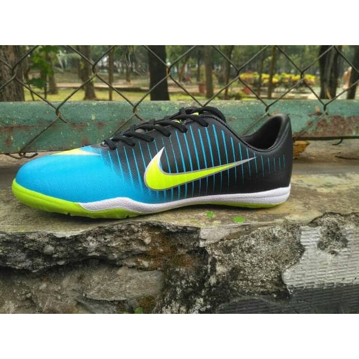Giày thể thao Nike Mercurial Futsal VI chính hãng màu xanh dương/đen cấp độ làm quà tặng