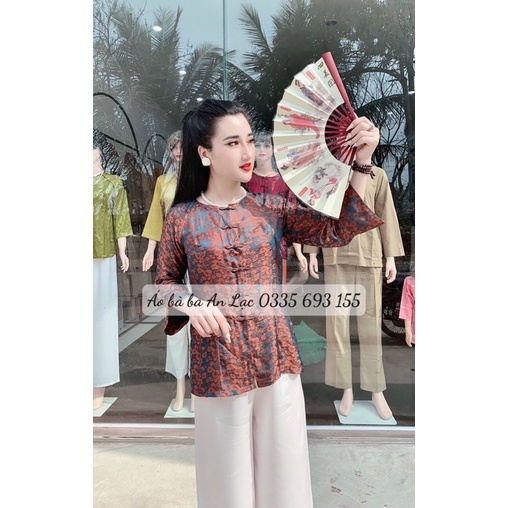 Bán lẻ Áo bà ba Hoàng gia cao cấp độc lạ An Lạc đi chơi đi lễ sang trọng