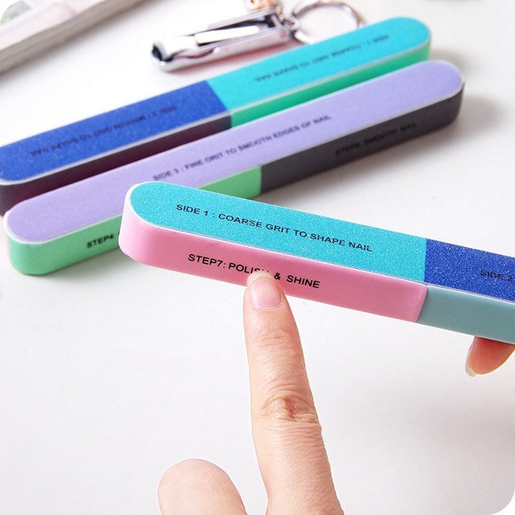 Dũa móng tay, móng chân 7 mặt tiện dụng chất lượng cao