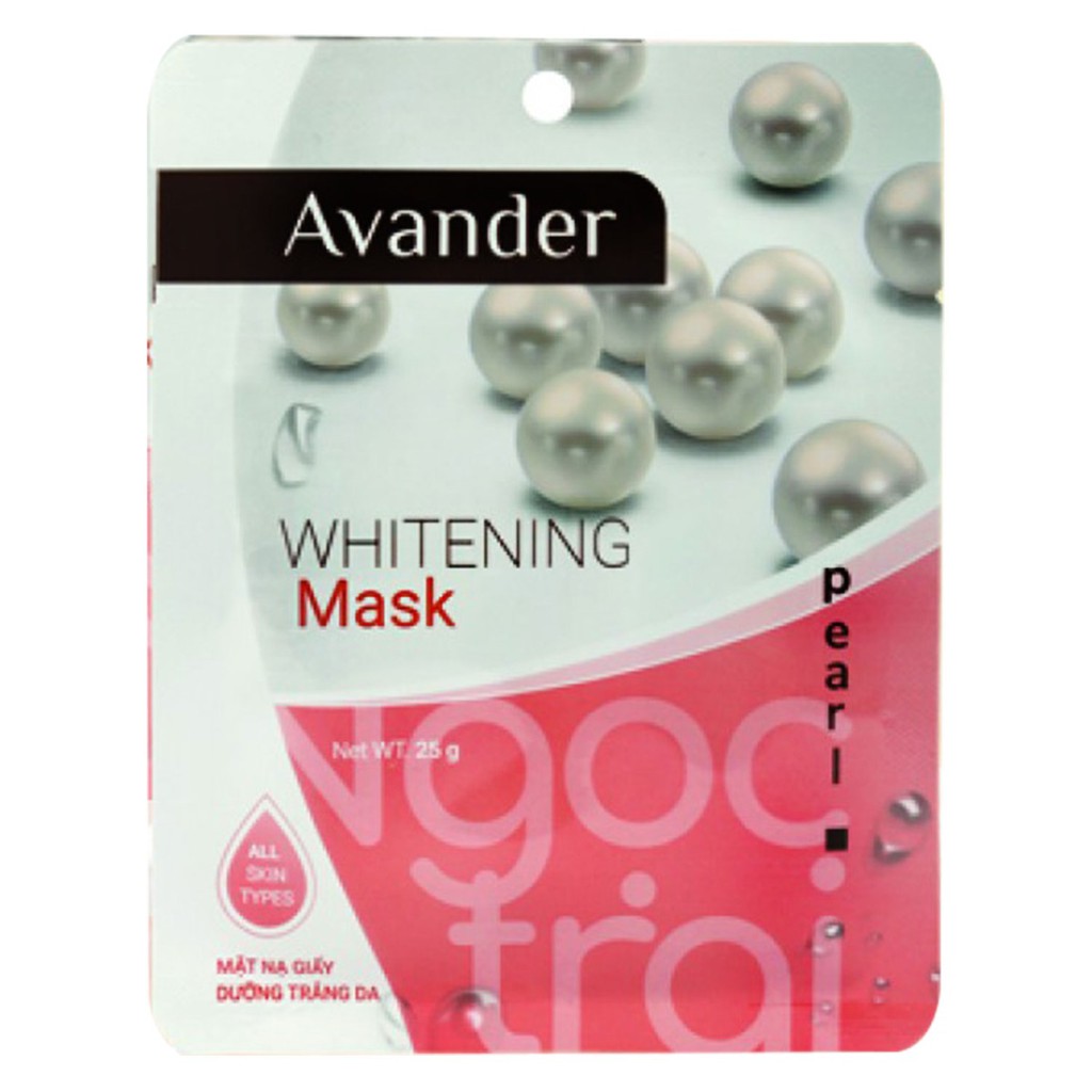 Mặt Nạ Dưỡng Sáng Da Avander Whitening Mask 25g