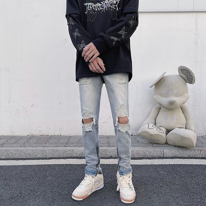 Quần jeans form skinny zip G620 ( có ảnh thật ) | BigBuy360 - bigbuy360.vn