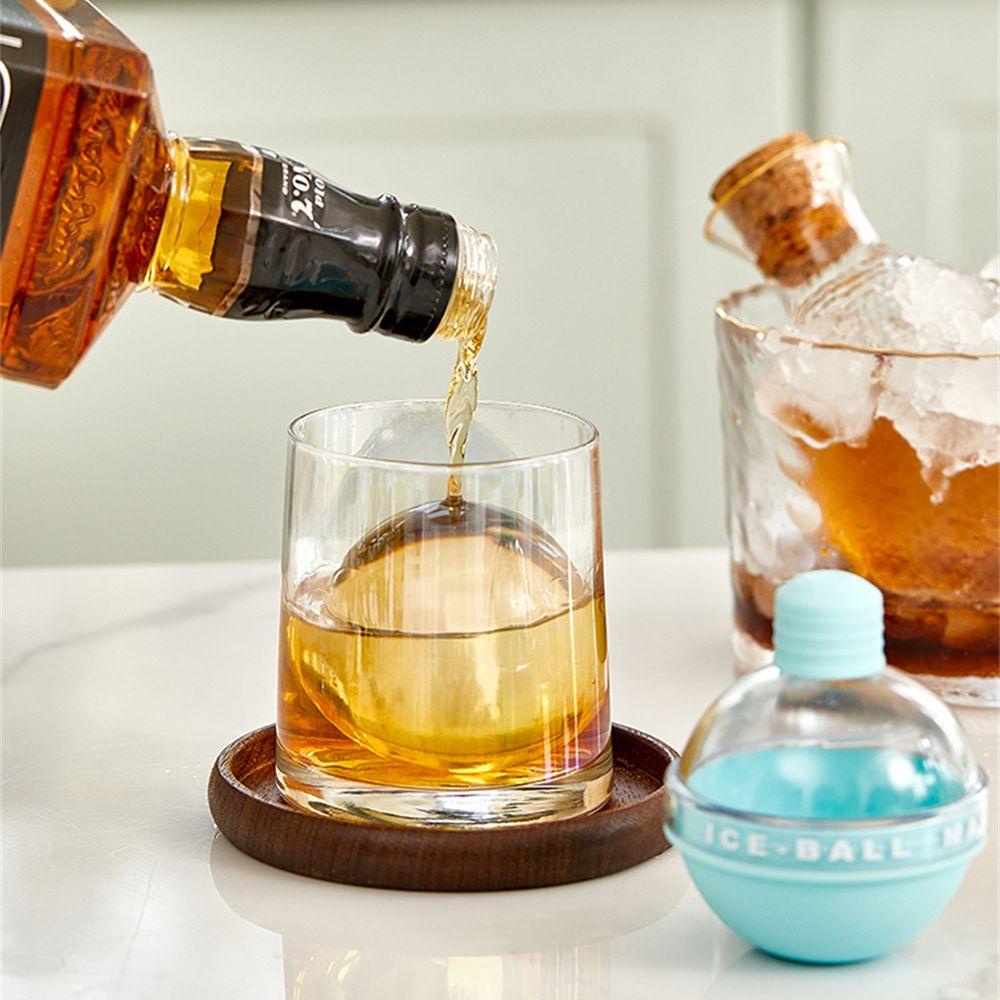 ✧WATTLE✧ 6cm Summer Ice Cube Mold DIY Drink Chiller Large Ice Ball Maker Fast Cool Gadget Kitchen Tool Bar Party Whiskey Cocktail Accessories Fridge Ice Tray/Multicolor