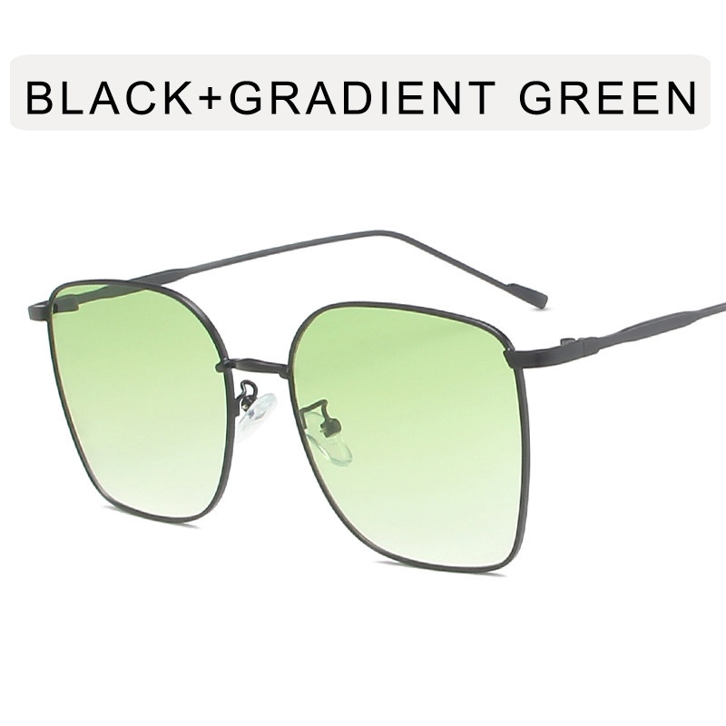 Kính Mát Gọng Vuông Kim Loại Phong Cách Hàn Quốc 2022 Mới Cho Nam Nữ