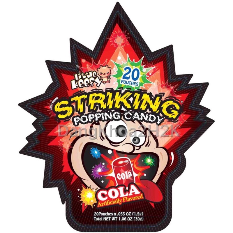 Kẹo nổ Striking Hongkong 30gr-Hàng nhập khẩu công ty