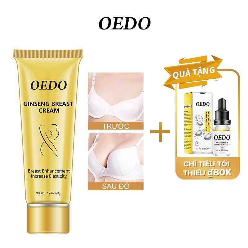 GIinseng Kem nâng ngực OEDO Massage Ngực se khít .tăng 3-5 size giảm chảy xệ sau sinh 40g