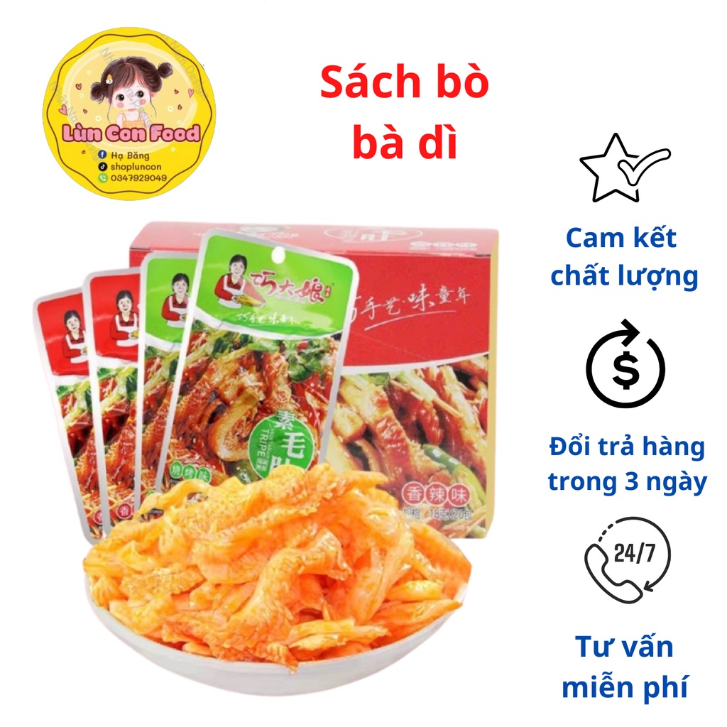 SÁCH BÒ TẨM VỊ BÀ DÌ ❤FREESHIP❤ SÁCH BÒ TẨM VỊ ĂN LIỀN - Lùn Con Food