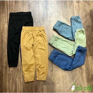 Quần bé trai kaki jogger hờ mờ bo gấu quan14