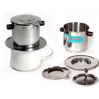 Phin cà phê inox nhiều kích cỡ chất liệu inox không gỉ