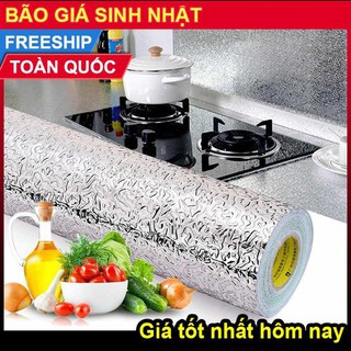 Combo 2 Cuộn Giấy Bạc Dán Bếp Chịu Nhiệt