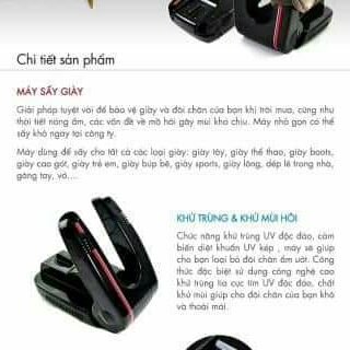 Máy sấy giày cao cấp KAX