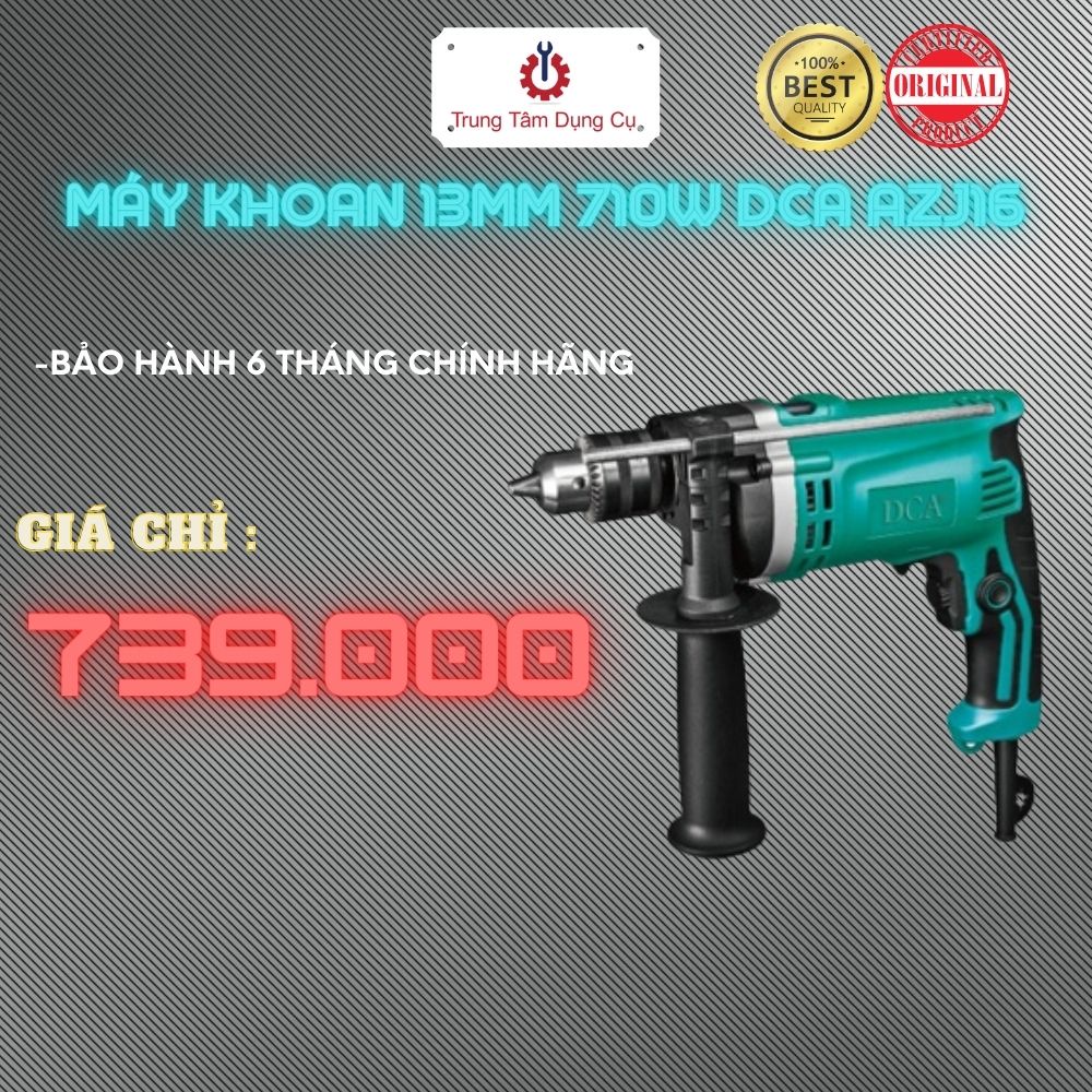 Máy Khoan 13mm  710W DCA AZJ16