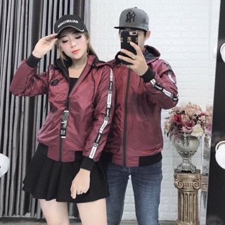 Áo khoác dù nón tháo rời