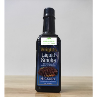Nước Sốt Xông Khói Truyền Thống American Xốt BBQ Wrights Liquid Smoke 103ml