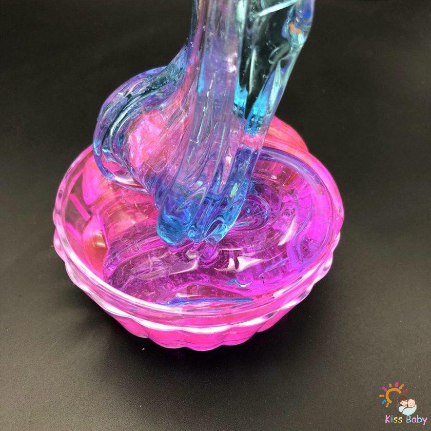 Đồ chơi chất nhờn ma quái DIY trong suốt như pha lê 60ml dùng làm quà cho bé