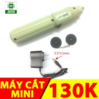 Máy cắt cầm tay mini sử dụng pin sạc Lithium KÈM NGUỒN