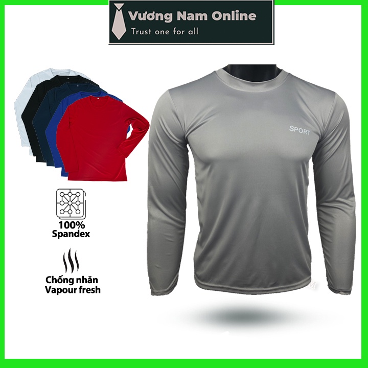 Áo giữ nhiệt nam tay dài ôm body co giãn 4 chiều đẹp cao cấp VN87B