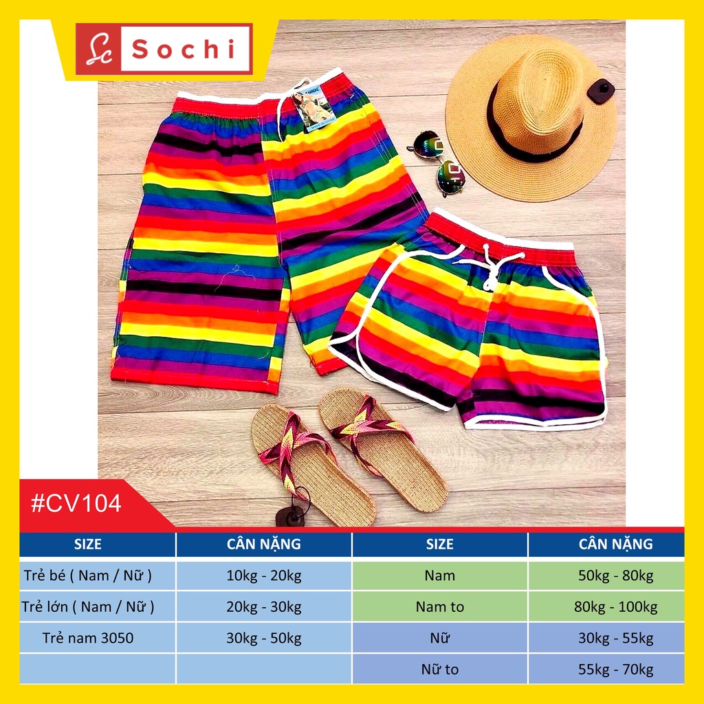 Quần đi biển gia đình, quần đùi đi biển hội nhóm công ty Hot nhất hè 2022 giá sỉ tận xưởng