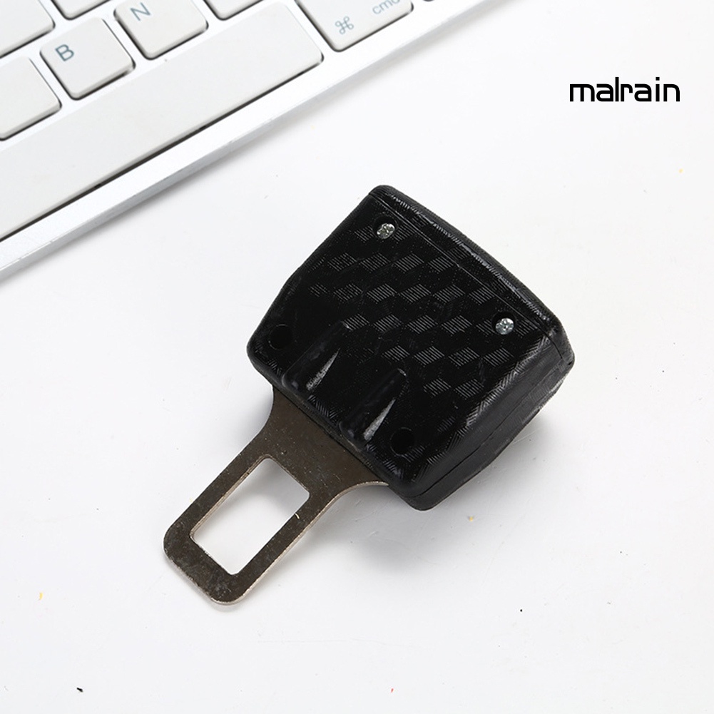 Chốt khóa dây đai an toàn dày dặn dạ quang cho xe ô tô