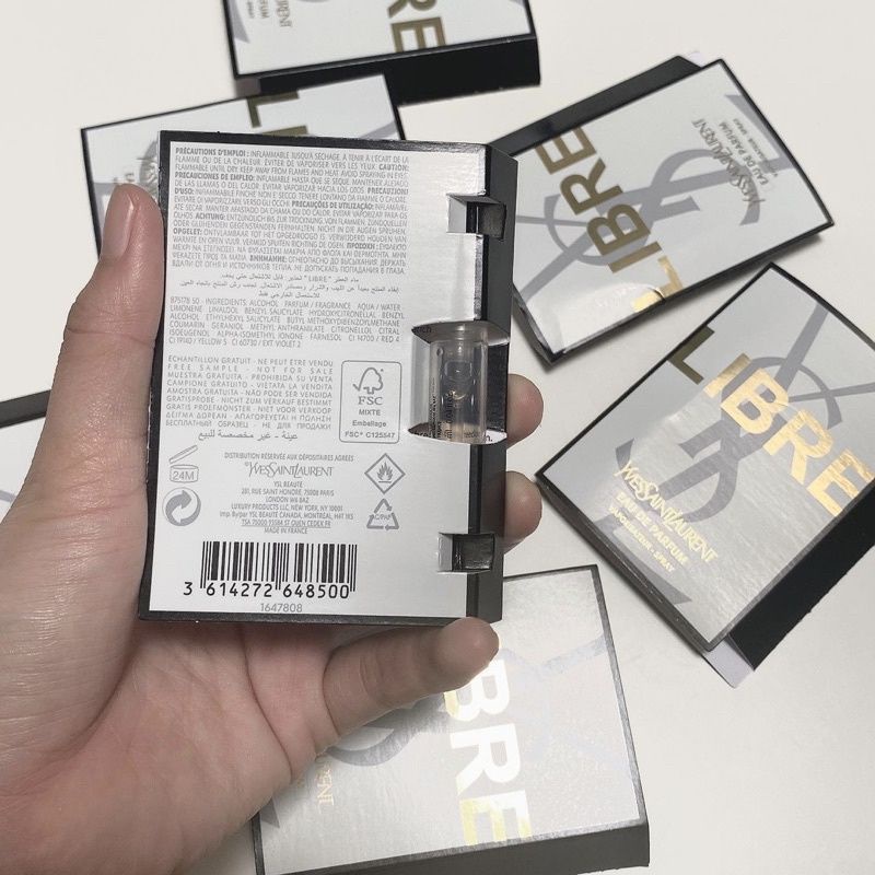 Vial nước hoa Libre EDP