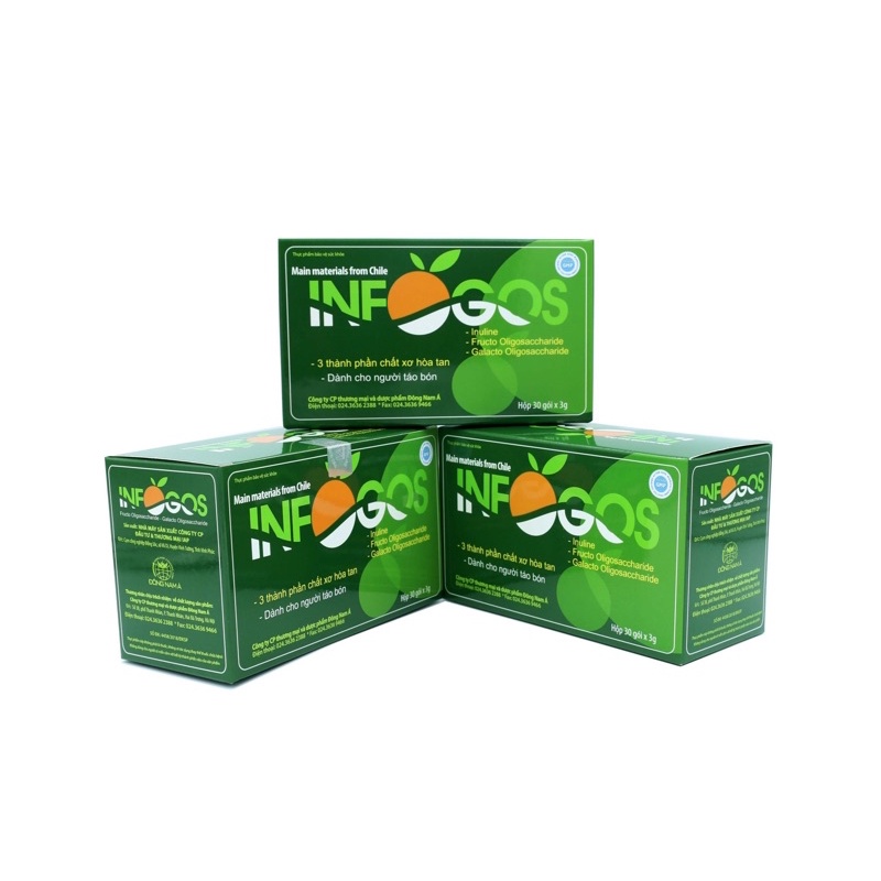INFOGOS Chất xơ hoà tan phòng ngừa táo bón