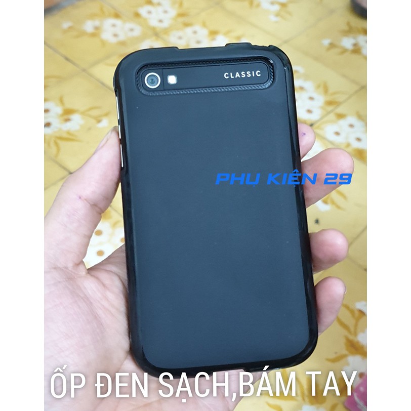 Ốp lưng silicon dẻo đen cao cấp