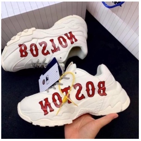 Giày boston, NY vàng, giày thể thao độn đế boston hàng cao cấp quảng châu full hộp túi xách full size 36-43