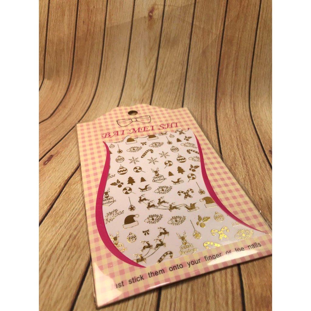 Hình dán móng tay  mã số 12