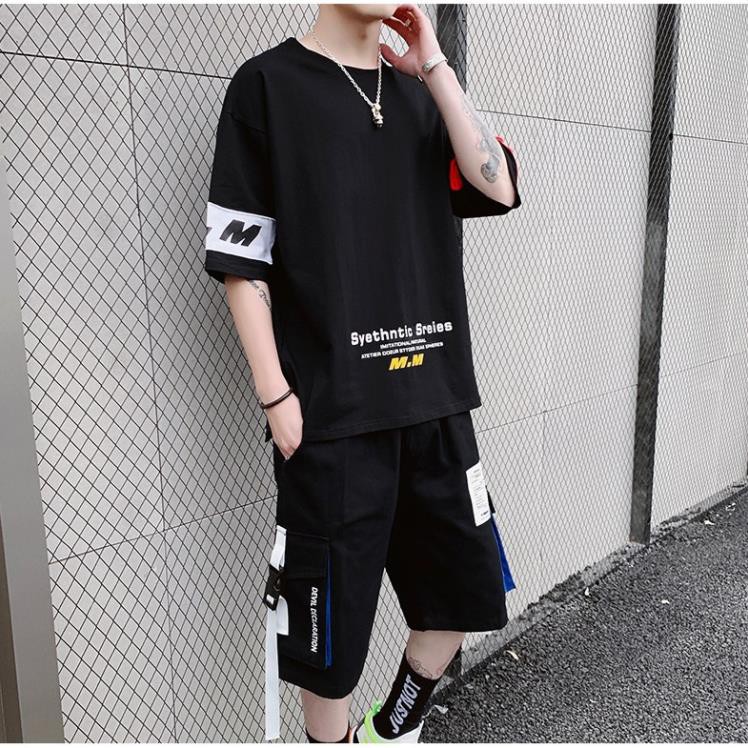 Bộ quần áo nam ngắn tay M - AQ3 | BigBuy360 - bigbuy360.vn