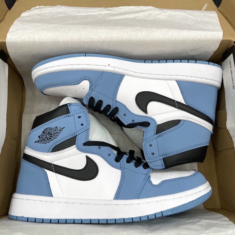 (ảnh thật) giày thể thao jd1 xanh đen cao cổ nam nữ | BigBuy360 - bigbuy360.vn