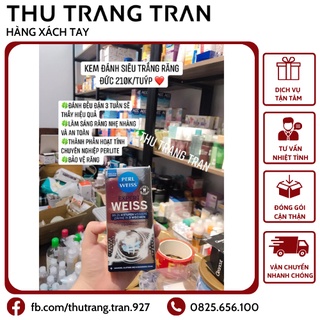 Kem đánh răng siêu trắng răng perl weiss đức
